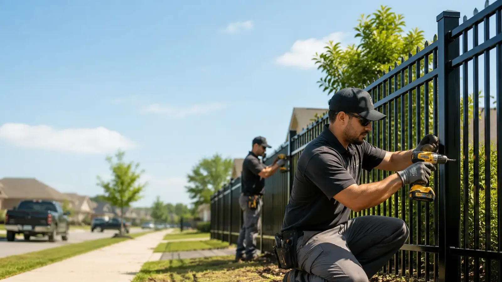 Metal Fence Installation in Bon Air, AL